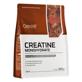 Креатин моногидрат OstroVit Creatine Monohydrate 300 грамм Кола
