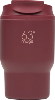 Термочашка 63mugs Drive 360 мл для кави Червона (6999999987321)