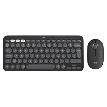 Клавиатура и мышь Logitech Pebble 2 Combo, Черный - 432561