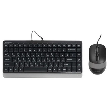 Клавиатура и мышь A4Tech Fstyler F1110, Серый - 439400