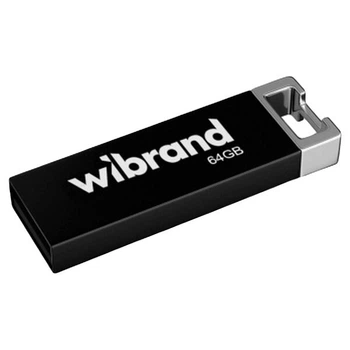 USB Flash Wibrand Chameleon, 64 Гб., Чорний - 533406