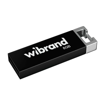 USB Flash Wibrand Chameleon, 8 Гб., Чорний - 577617