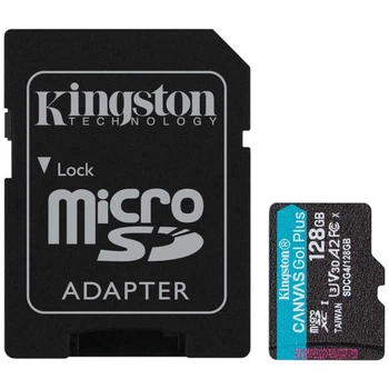 Карта пам'яті Kingston Canvas Go! Plus MicroSDXC UHS-I/U3, 128 Гб. - 595990