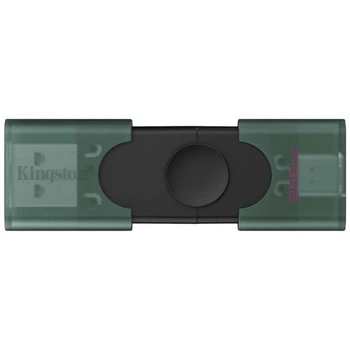 USB Flash Kingston DataTraveler Duo, 256 Гб., Зелений - 651951