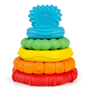 Игрушка-пирамидка Baby Einstein "Stack & Teethe" (12356)