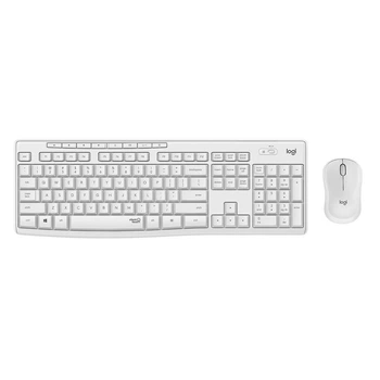 Клавиатура и мышь Logitech MK295 Combo, Белый - 352392