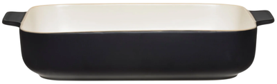 Naczynie do zapiekania Maku czarne 35 x 22 cm (6410412705372)
