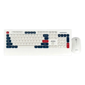 Клавиатура и мышь Jedel WS671, Белый - 657449