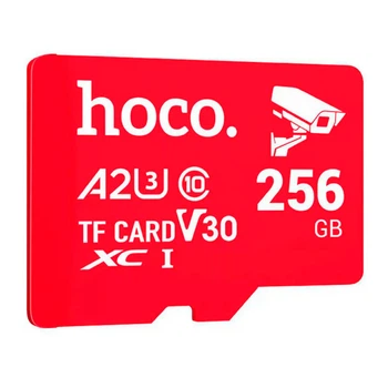 Карта памяти Hoco microSDHC, 256 Гб., Красный - 651261