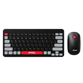 Клавиатура и мышь Jedel WS681 Mini, Черный - 597917