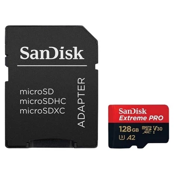 Карта пам'яті SanDisk MicroSDXC UHS-I U3, 128 Гб. - 398919