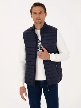 Теплий жилет чоловічий Pierre Cardin G021SZ0MS-000-2310767(Lacivert) XL Темно-синій (8683859227877)