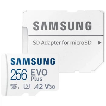 Карта пам'яті Samsung Evo Plus MB-MC256SA, 256 Гб. - 602872