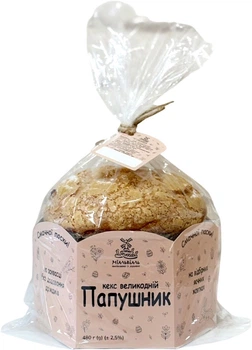Кекс великодній (паска) МілльВілль Папушник 480 г (4820256780978)