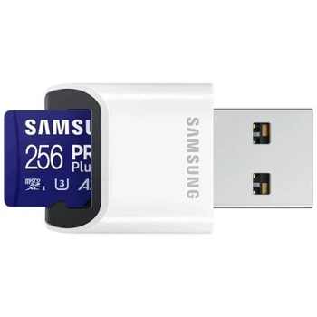 Карта пам'яті Samsung Pro Plus, 256 Гб. - 678543