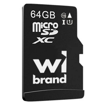 Карта пам'яті Wibrand microSDXC UHS-1, 64 Гб. - 443663
