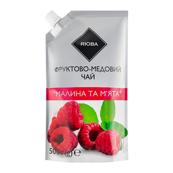 Чай Rioba Малина и мята фруктово-медовый 500г