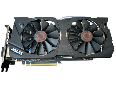 Видеокарта GTX 970 4GB Asus Strix GDDR5 (STRIX-GTX970-DC2OC-4GD5) Б/У
