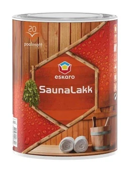 Лак влагозащитный для саун ESKARO SAUNA LAKK 2.4л