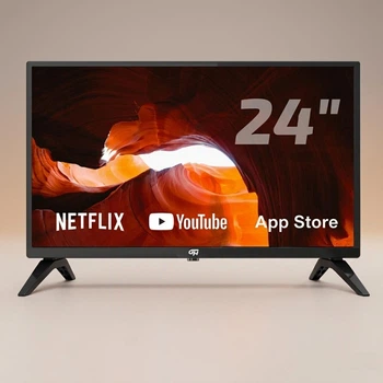 Телевізор 24, GH (24GH-450AV) AOSP Android 12, DDR 1G, Flash 8G, Voice RC, Frame, SMART HD