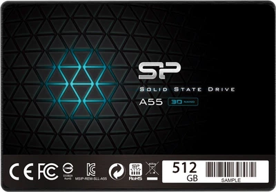 Накопитель SSD Silicon Power 2.5" 512GB (SP512GBSS3A55S25) 327398