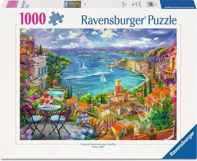 Пазл Ravensburger Сен-Тропе 1000 елементів 12001824 (4005555018247)