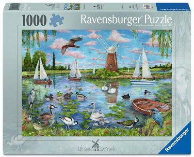 Puzzle Ravensburger Urocze jezioro 1000 elementów 12001716 (4005555017165)