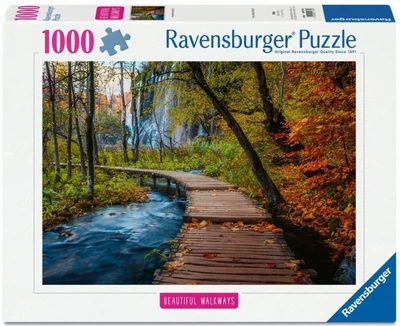 Пазл Ravensburger Beautiful Walkways Осінній ліс 1000 елементів 12001764 (4005555017646)