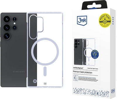 Панель 3MK Just20g MagCase для Samsung Galaxy S25 Ultra Transparent (5903108629041)