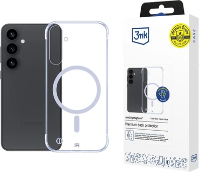Панель 3MK Just20g MagCase для Samsung Galaxy S25+ Transparent (5903108629058)