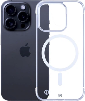 Etui plecki 3MK Just20g MagCase Clear do Apple iPhone 16 Pro Max Clear (5903108609722)