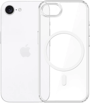 Etui plecki 3MK MagCase do Apple iPhone 16E Clear (5903108562904)