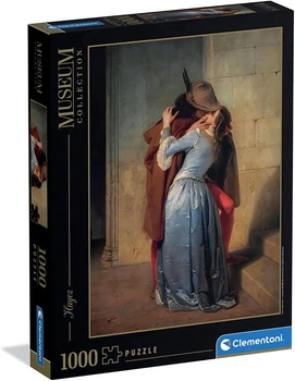 Пазл Clementoni: Museum Collection — Francesco Hayez: The Kiss / Поцілунок (1000 елементів) — 39994