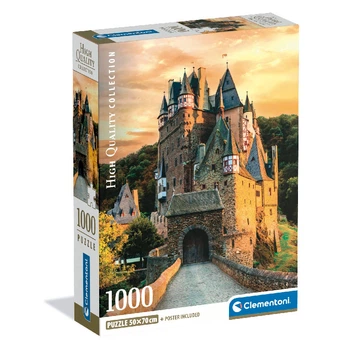 Пазл Clementoni: High Quality Collection — Eltz Castle / Замок Эльц (1000 элементов) — 37109