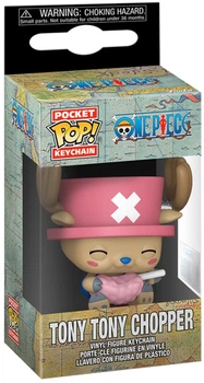 Брелок-фігурка на кліпсі Funko Pop! — ЧОППЕР ІЗ ЦУКРОВОЮ ВАТОЮ (ONE PIECE)