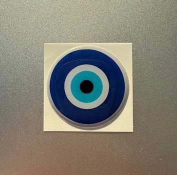 Обʼємна 3D наліпка "EYE" стікер для декора телефона, ноутбука, блокнот