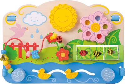 Бізіборд Bigjigs Toys Квіти BB115 (0691621531150)