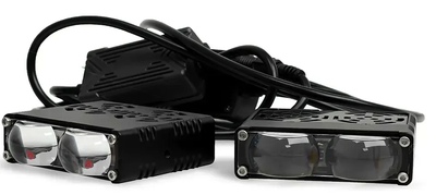 Светодиодные фары External SpotLight L26 40W на две линзы W-Y-Multicolor 12-80V