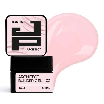 Густий білдер-гель Jerden Proff Architect Builder Gel №02 Blush 20 мл