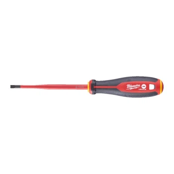 Отвертка с трехгранной рукояткой изолированная VDE MILWAUKEE, SL 1,0х5,5х125мм