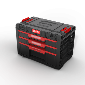 Ящик для инструментов QBRICK SYSTEM PRIME DRAWER 3 TOOLBOX BASIC IP66 (542x335x369мм) (5901238262282) (SKRQPRIMD3BCZAPG003)