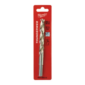 Сверло по металлу THUNDERWEB HSS-G MILWAUKEE DIN338, диаметр 12.5x151х101мм