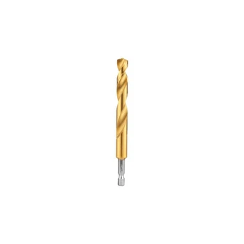 Сверло по металлу RedHEX SHOCKWAVE HSS-TiN MILWAUKEE, диаметр 11,0х125х80мм, (5шт), пластиковая коробка