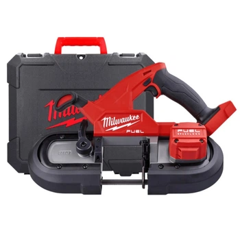 Пила стрічкова акумуляторна безщіткова MILWAUKEE M18 FBS85-0C (каркас+кейс)