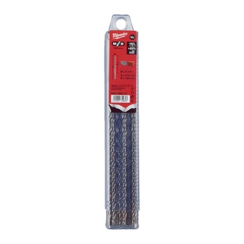 Бур SDS-PLUS M2 MILWAUKEE, диаметр 6,0х210х150мм, (10шт), пластиковая коробка