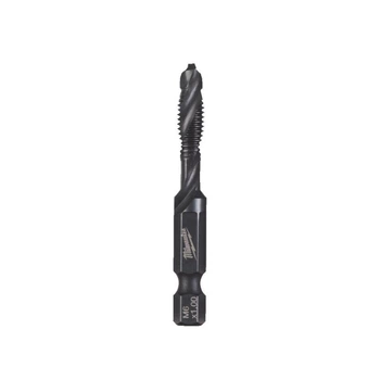 Сверло-метчик 1/4 Hex комбинированное 3-в-1 HSS-G MILWAUKEE, M6x57мм