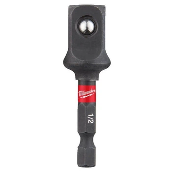 Переходник ударный ShW MILWAUKEE, с 1/4'' Hex на 1/2'' квадратный хвостовик