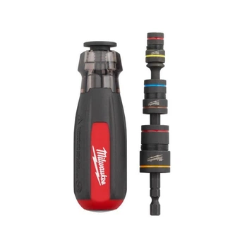 Ключ-отвертка магнитная с торцевыми насадками 6-в-1 ShW MILWAUKEE Impact Multi-Nut Driver