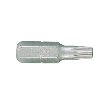 Біта торцева KING TONY, 1/4" Hex TORX з отвором T27Hх25мм