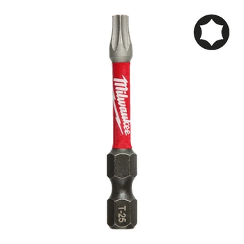 Бита SHOCKWAVE MILWAUKEE, TX25, 50мм (1шт) (4932430881)
